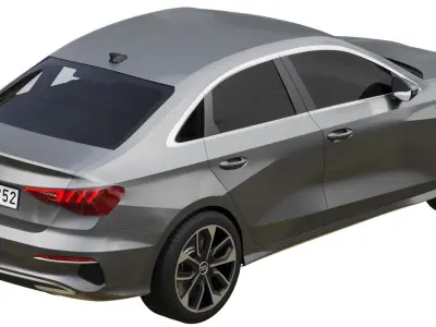 Audi A3 Limousine 2021 3D model