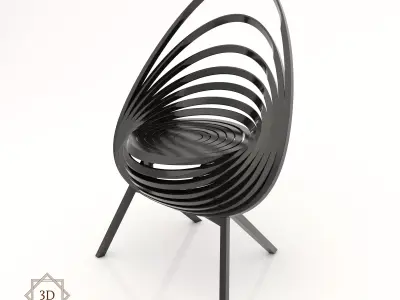 Modern Chair 6 3D model