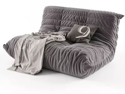 Modern Sofa Lazy 3D model