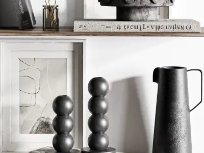 Decorative set18 3D model get