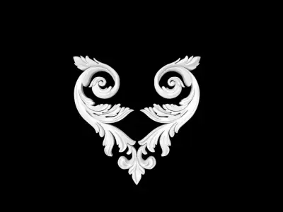 200 architectural ornament KITBASH  3D model