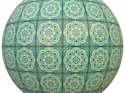 tile patterned 13-seamless-4k-pbr  Texture