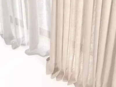 Curtains 56 3D model