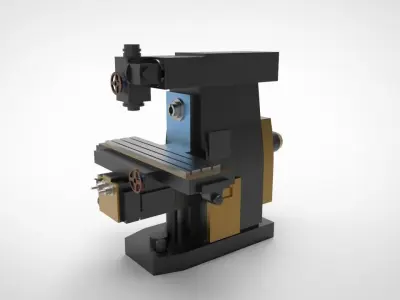 Miling machine 2 3D model