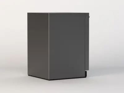 Kitchenaid Built In Dishwasher With Window Kdtm384ess 3D model