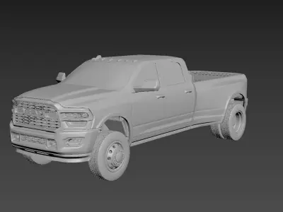 Dodge Ram 3500 2020 Body For Print  3D print model