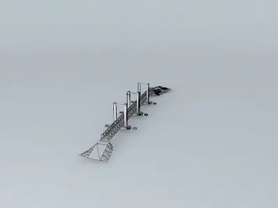 Spijkenisse Bridge Free 3D model