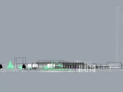 Bangkok Docklands 3D model