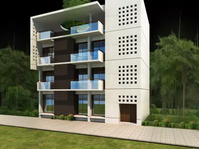 Triplex Appartment 3D model