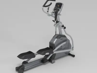 Vision Fitness XF40 Elliptical Machine 3D model