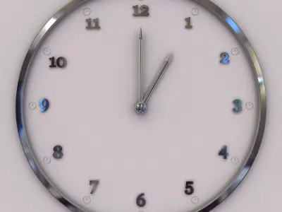 WALL CLOCK 3D model