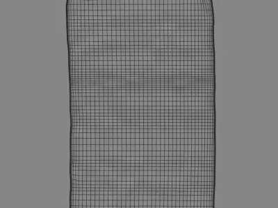 Modern Hilo Tufted Rug 3D model