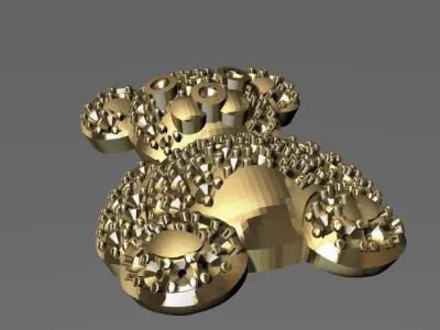 dije de oso teddy  3D model