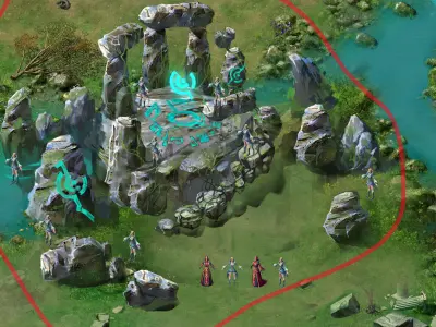 Stone Nagisen Grassland - Altar 01 3D model