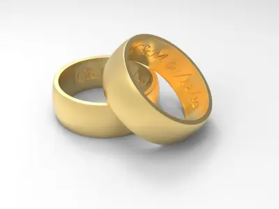 Golden Ring GR1 Free 3D print model