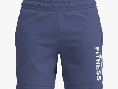 Sport Shorts - Marvelous Designer 3D model