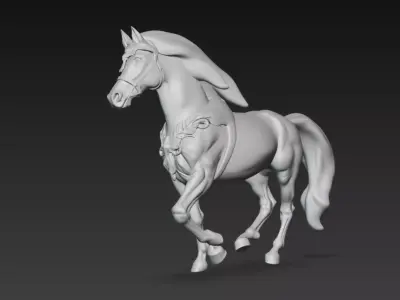 Horse - Christmas Creations 3D print model purchase