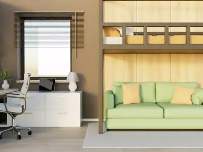 Bedroom interior 3D model