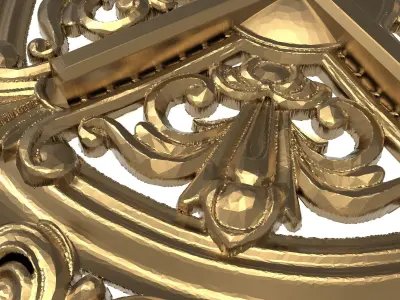  decorative pattern ready for 3D printing 3D model get
