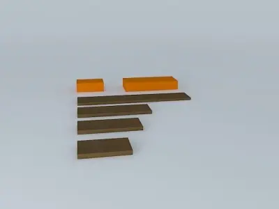 ZOE OPEN night tables by Agabe Interiorismo 3D model