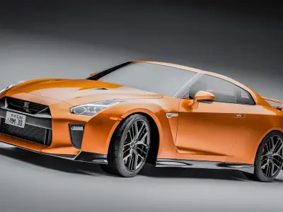 Nissan GTR R35 2022 3D model