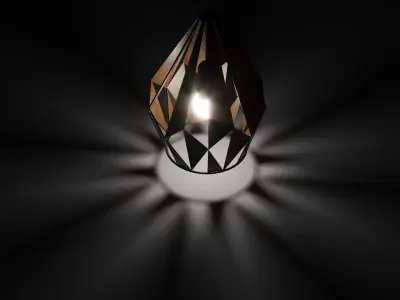 Carlton Lamp Free low-poly 3D model