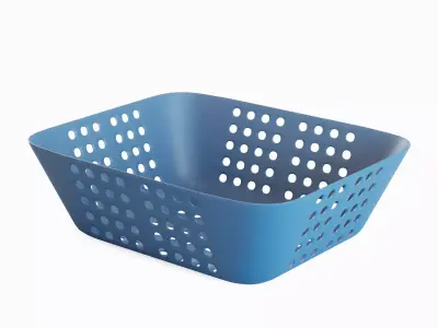 Plastic Basket 01 3D model