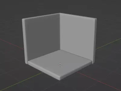 Isometric Room Base Free 3D model