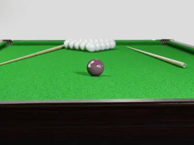 Billiards Table 3D model