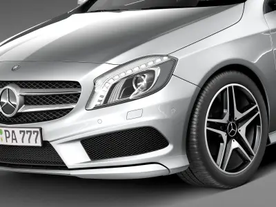 Mercedes-Benz A-Class 2013 3D model
