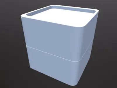 Plastic Organizer Desktop Drawer 3D model