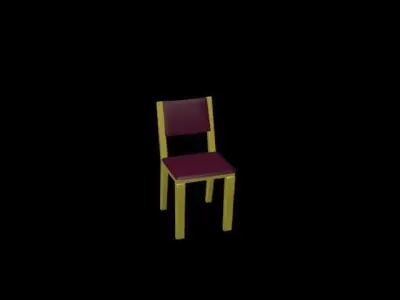 Chair 3D print model