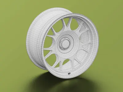 Rotiform TUF-R Option 3 Rim 3D Model 3D model
