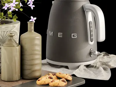 accessories kitchen smeg 3D model