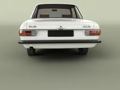 Audi 100 C1 3D model