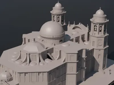 Cadiz Cathedral 3D model