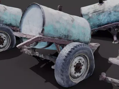 Copper Depot  Low-poly 3D model