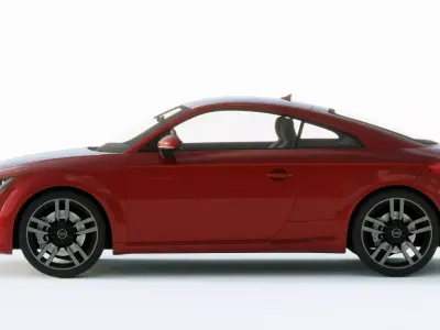 Audi TT Coupe 2019 3D model