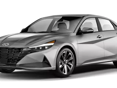 Hyundai Elantra 2021 3D model