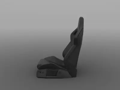 Banco Recaro 3D model