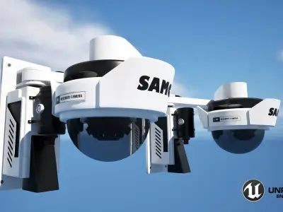 camera 04 Low-poly 3D model