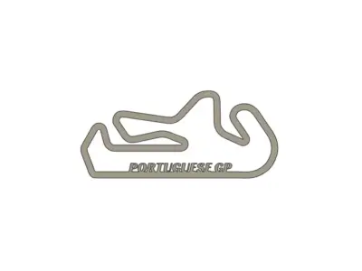 2025 Portuguese MotoGP Racing Track 3D print model