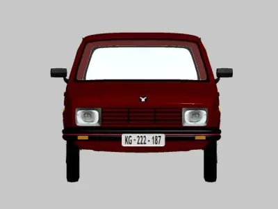 yugo 45 Low-poly 3D model