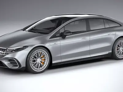 Mercedes-Benz EQS53 AMG 2022 3D model