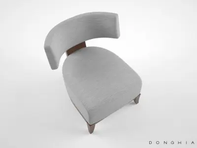 Donghia Egos lounge chair 3D model