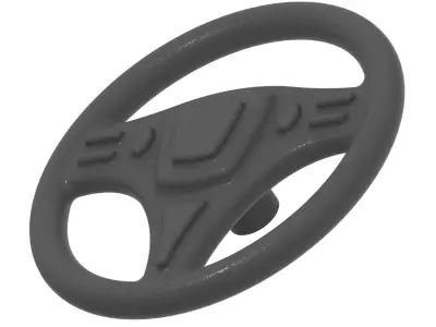 Exquisite Steering Wheel 3D print model