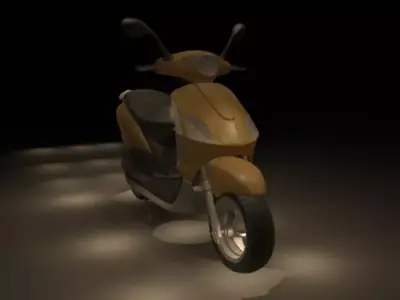 scooter japan 3D model