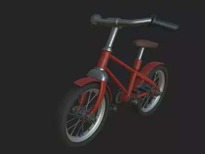Bicycle Free low-poly 3D model