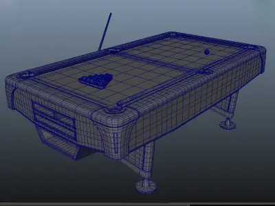 Pool Table 3D model