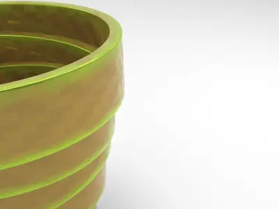 Luka Vase Low-poly 3D model